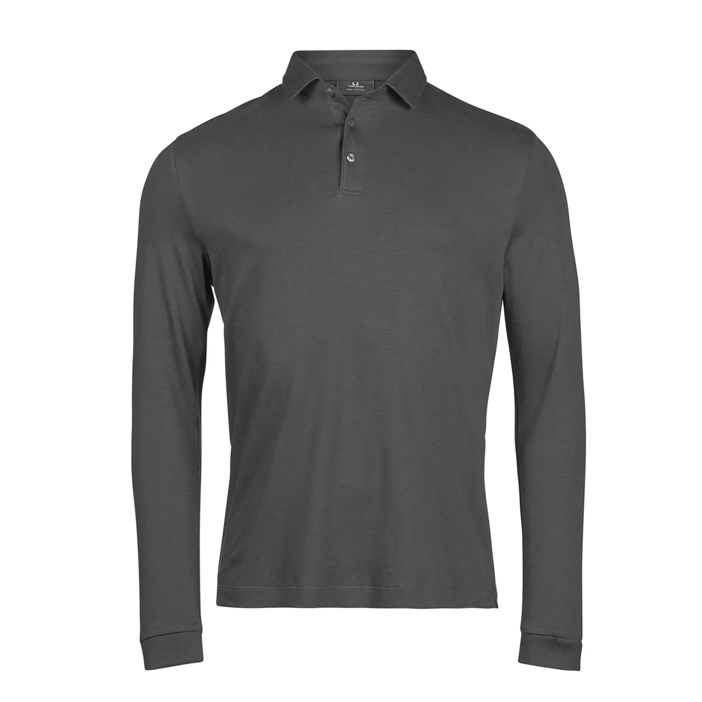 Pima cotton long-sleeve polo (1442)